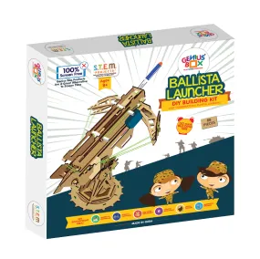 BALLISTA LAUNCHER | DIY BUILDING KIT | EASY CONSTRUCTION | PLAYFULL LEARNING | AGE: 8  YEARS